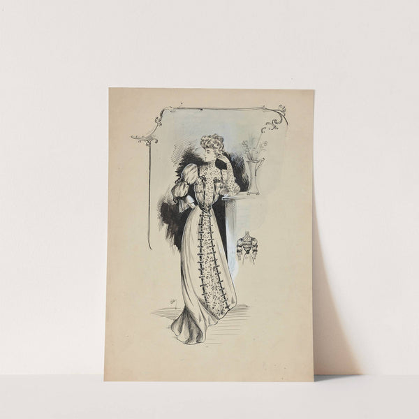 Dessin de mode (1900-1905) by Cécile Kahn