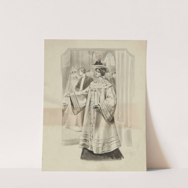 Dessin de mode (1900-1905) by Cécile Kahn