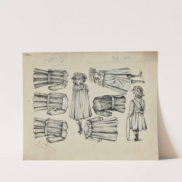 Dessin de mode (1910) by Cécile Kahn