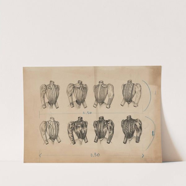 Dessin de mode (1900-1905) by Cécile Kahn