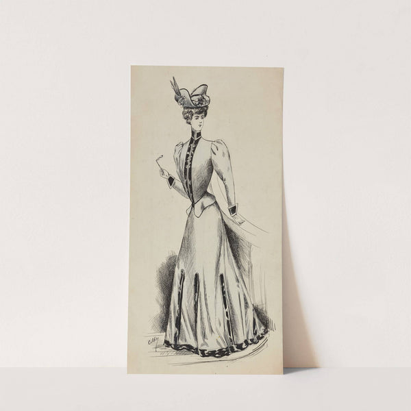 Dessin de mode (1900-1905) by Cécile Kahn