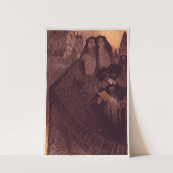 Dessin original pour les Maîtres de l’Affiche (1898) by Georges de Feure