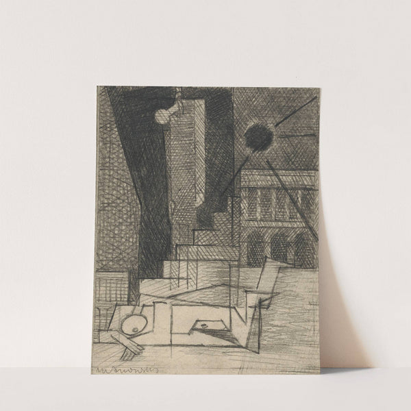 Dessin pour Aurélia; VII Place de la Concorde by Louis Marcoussis