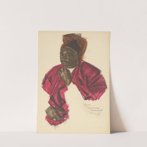 Dessins et peintures d’Afrique pl 12 (1927) by Alexandre Jacovleff