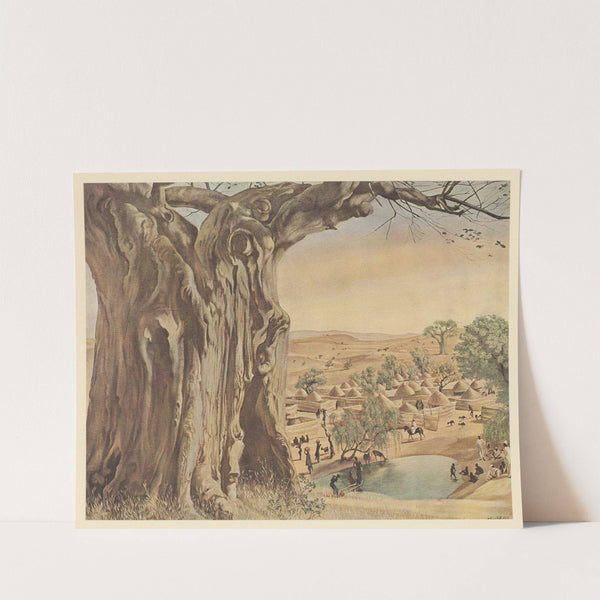 Dessins et peintures d’Afrique pl 16 (1927) by Alexandre Jacovleff