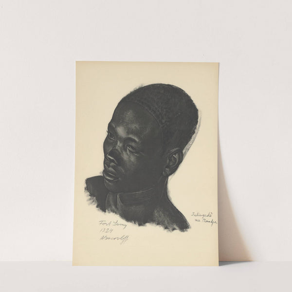 Dessins et peintures d’Afrique pl 17 (1927) by Alexandre Jacovleff