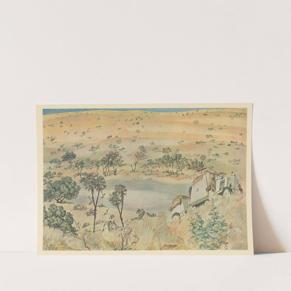 Dessins et peintures d’Afrique pl 20 (1927) by Alexandre Jacovleff