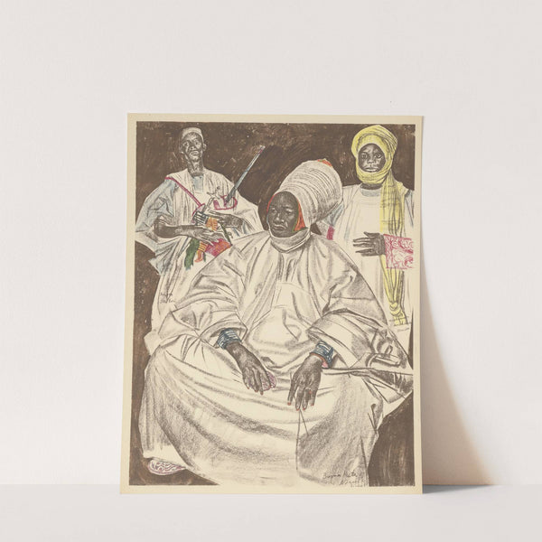 Dessins et peintures d’Afrique pl 9 (1927) by Alexandre Jacovleff