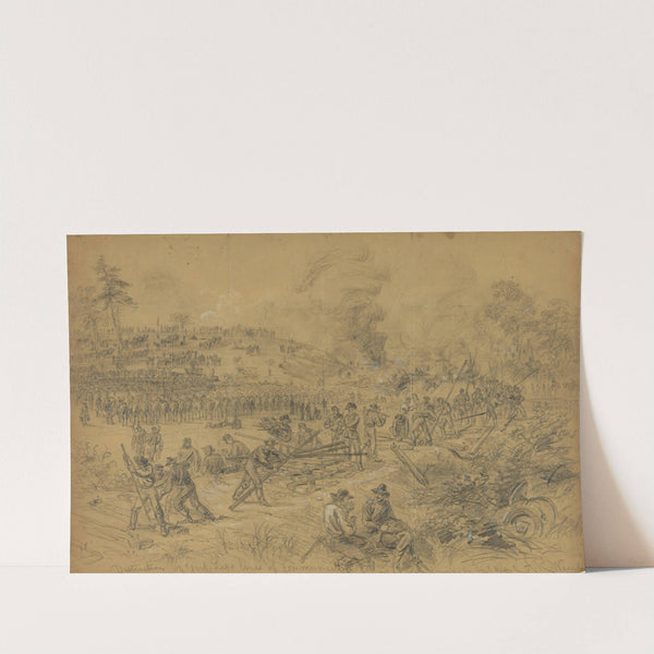 Destruction of Genl. Lees lines of Communication in Virginia by Genl. Wilson by Alfred Rudolph Waud