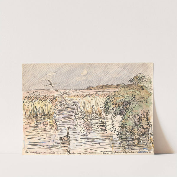 Det var Svaner... by Fritz Syberg