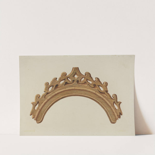 Detail of Confessional by Harry Mann Waddell