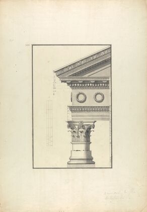 Details of a Corinthian Order from a Temple at Cnidus