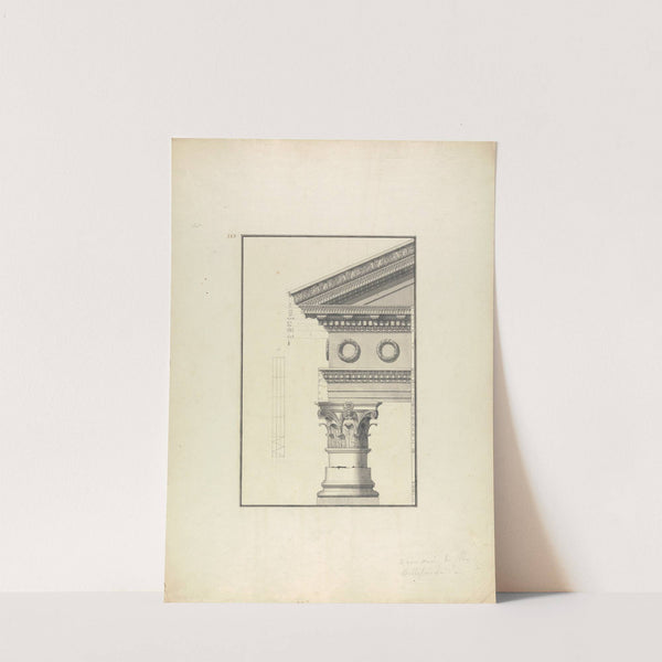 Details of a Corinthian Order from a Temple at Cnidus by Giovanni Battista Borra