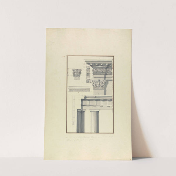 Details of a Doric Order from Toreh by Giovanni Battista Borra