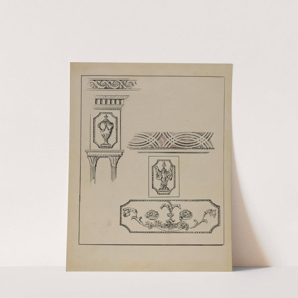 Details of Paneling by Charles Squires