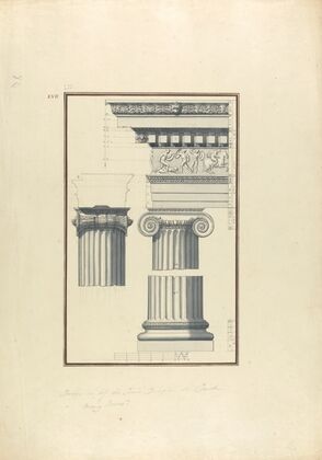 Details of the Ionic Temple at Toreh