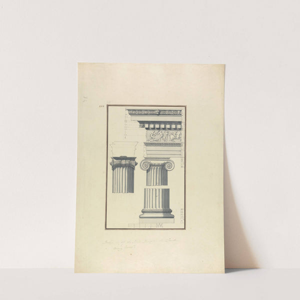 Details of the Ionic Temple at Toreh by Giovanni Battista Borra