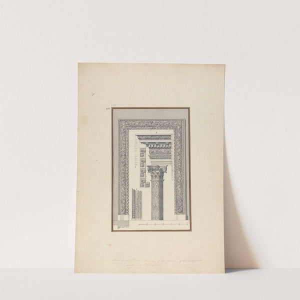 Details of the Theater Composed of the Composite Order at Hierapolis (Now Pamukkale) by Giovanni Battista Borra