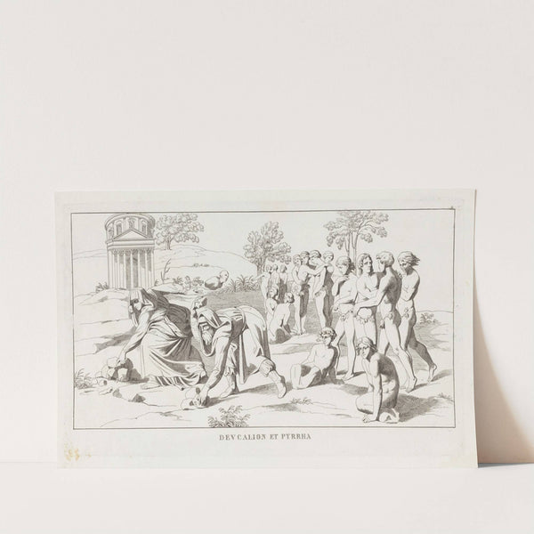 Deucalion et Pyrrha by Giulio Romano