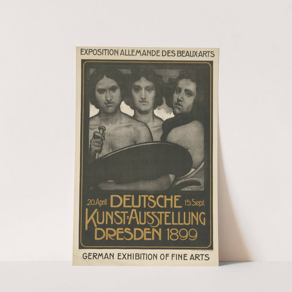 Deutsche Kunstausstellung 1899 Dresden (1899) by Moritz Weinholdt