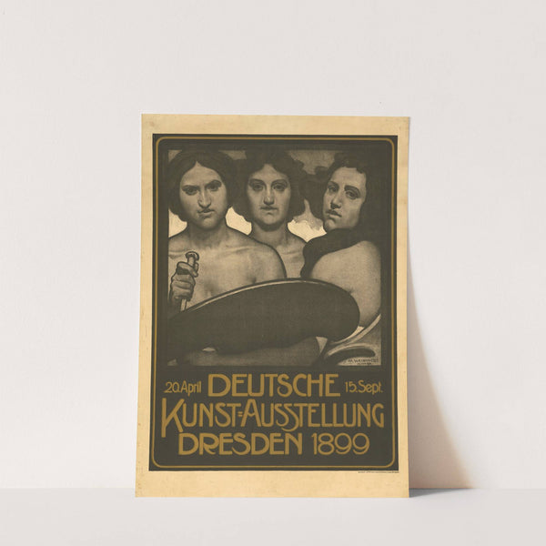 Deutsche Kunstausstellung 1899 Dresden (1899) by Moritz Weinholdt