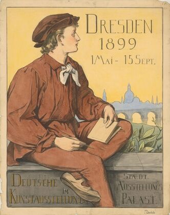 Deutsche Kunstausstellung. Dresden 1899 (1899) — size preview