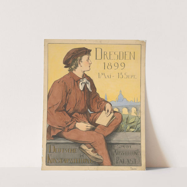 Deutsche Kunstausstellung. Dresden 1899 (1899) by Rudolf Friedrich von Deutsch