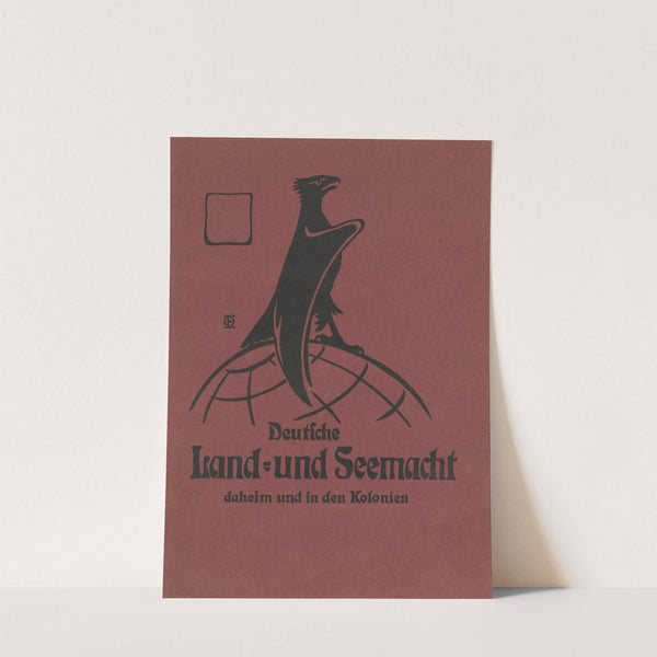 Deutsche Land- und Seemacht daheim und in den Kolonien (1901) by Otto Eckmann