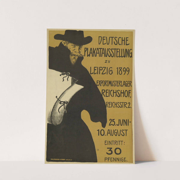 Deutsche Plakatausstellung zu Berlin (1898) by Edmund Edel
