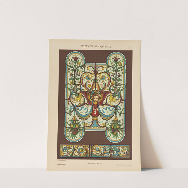 Deutsche Renaissance – Glasmalerei (1887) by Heinrich Dolmetsch