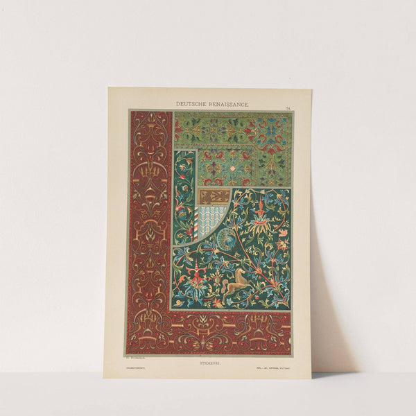 Deutsche Renaissance – Stickerei (1887) by Heinrich Dolmetsch