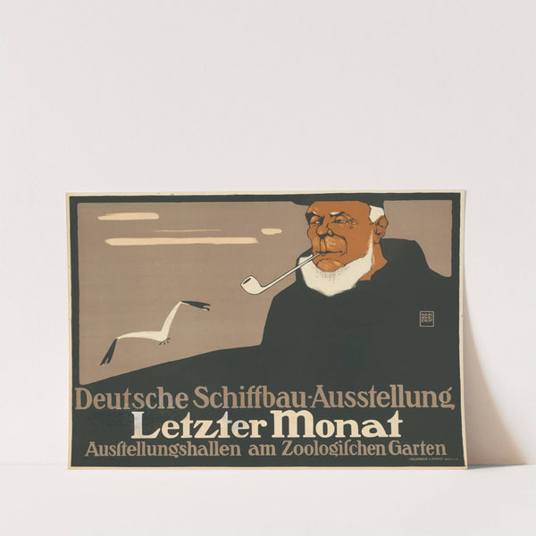 Deutsche- Schiffbau Ausstellung Letzter Monat Ausstellungshallen am Zoologischen Garten (1908) by Hans Rudi Erdt