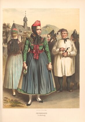 Deutsche Volkstrachten Pl.25 (1870)
