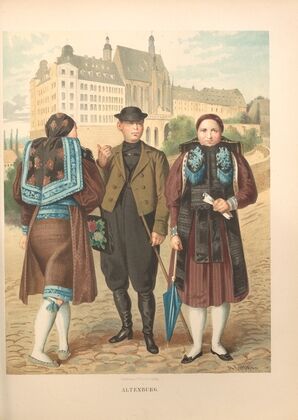 Deutsche Volkstrachten Pl.33 (1870)