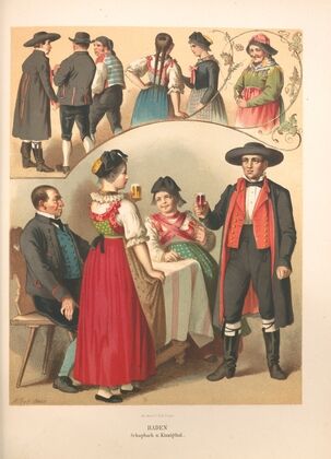Deutsche Volkstrachten Pl.48 (1870)