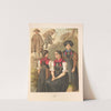 Deutsche Volkstrachten Pl.77 (1870) by Albert Kretschmer