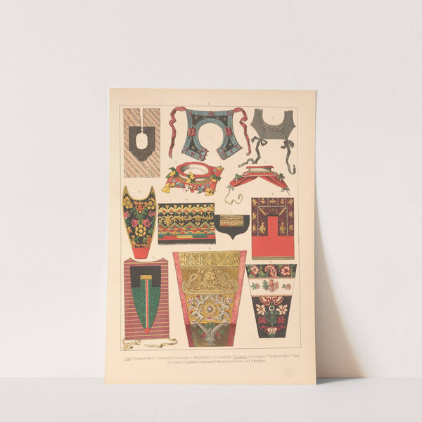 Deutsche Volkstrachten Pl.83 (1870) by Albert Kretschmer