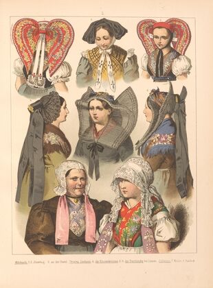 Deutsche Volkstrachten Pl.86 (1870)