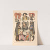 Deutsche Volkstrachten Pl.86 (1870) by Albert Kretschmer