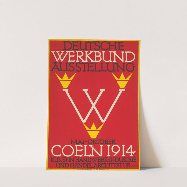 Deutsche Werkbund Ausstellung Coeln 1914 2 (1914) by Fritz Helmuth Ehmcke