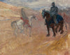 Deux Chevaliers En Armure