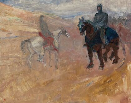 Deux Chevaliers En Armure