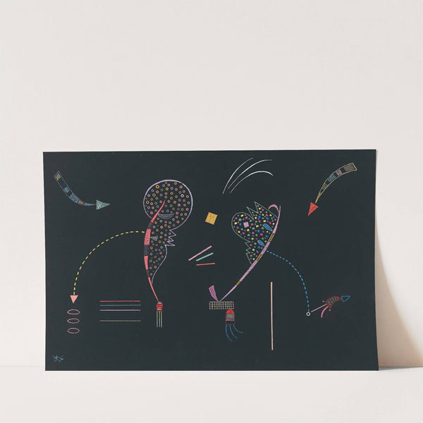 Deux Côtes by Wassily Kandinsky