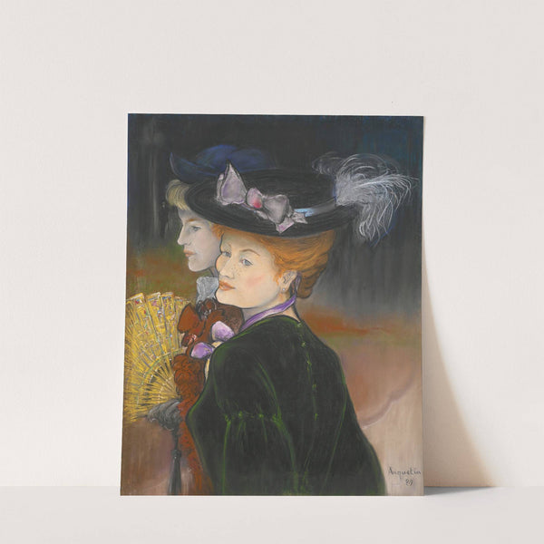 Deux Élégantes Aux Bois by Louis Anquetin