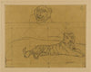 Deux études de tigres (19th century)