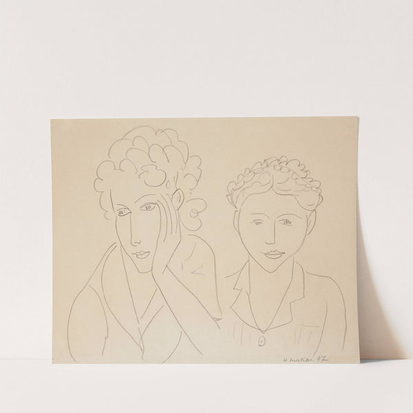 Deux femmes (1947) by Henri Matisse