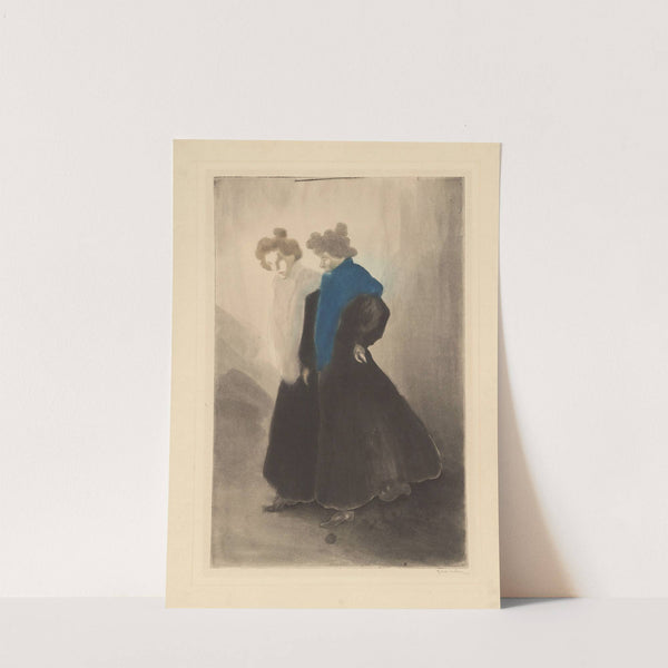 Deux femmes (1902) by Théophile Alexandre Steinlen