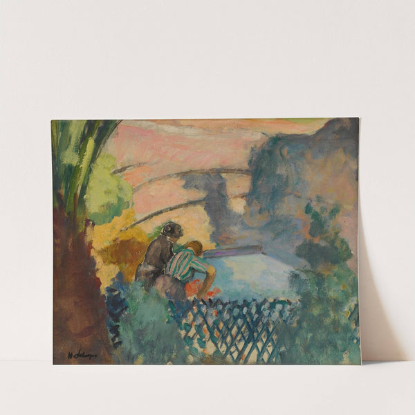 Deux femmes au lavoir by Henri Lebasque