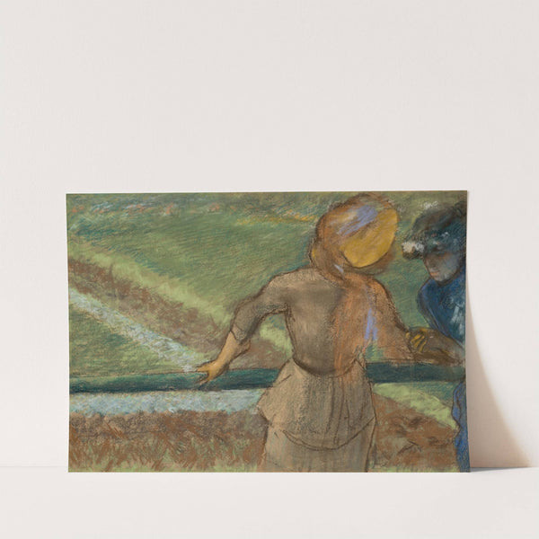 Deux femmes causant (circa 1882-1885) by Edgar Degas