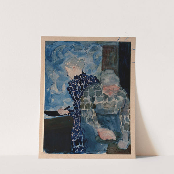 Deux Femmes dans Interieur (1892) by Édouard Vuillard